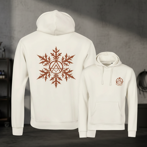 Alternative Art Snowflake Hoodie – Natural
