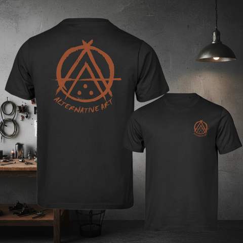 Alternative Art Logo Tee – Svart