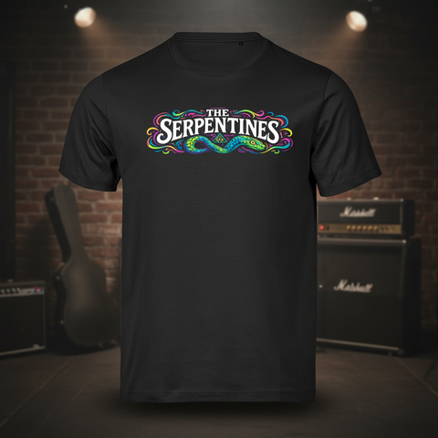 The Serpentines Logo Tee – Black