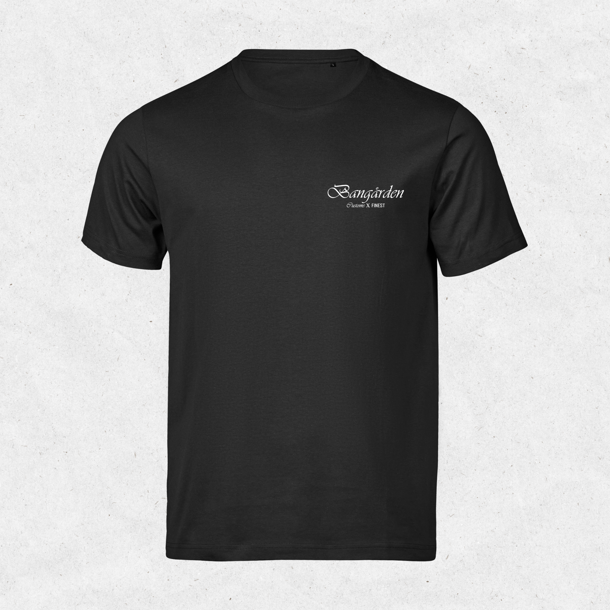 Bangården Logo Tee - Svart