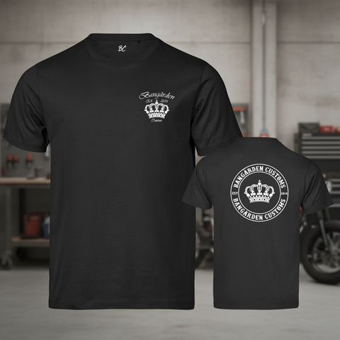 Bangården Logo Tee – Svart