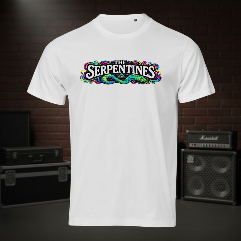 The Serpentines Logo Tee – White