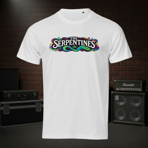 The Serpentines Logo Tee – White