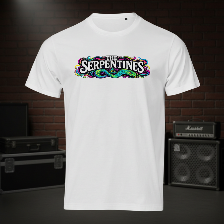 The Serpentines Logo Tee – White