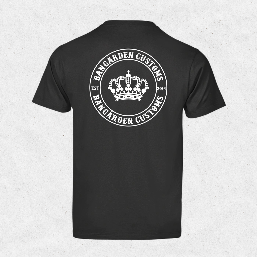 Bangården Logo Tee - Svart