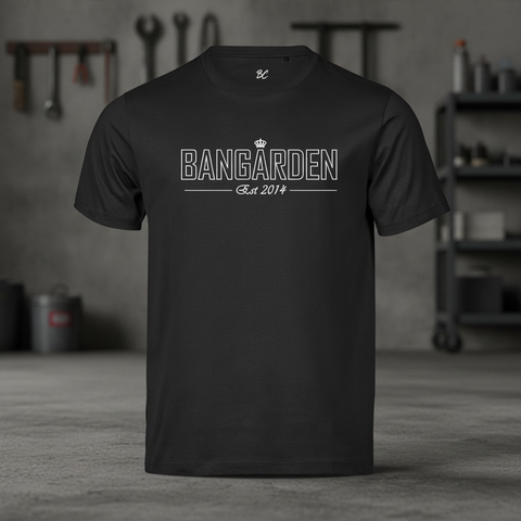 Bangården Est. 2014 Tee – Svart