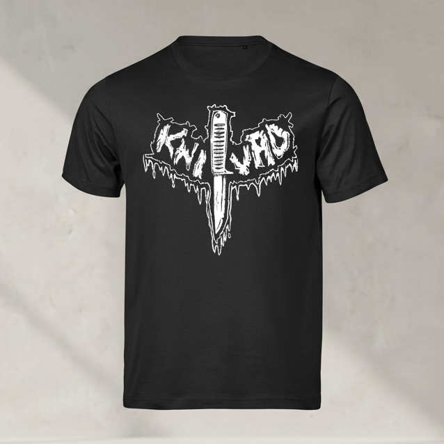 Knivad Logo Tee – Svart