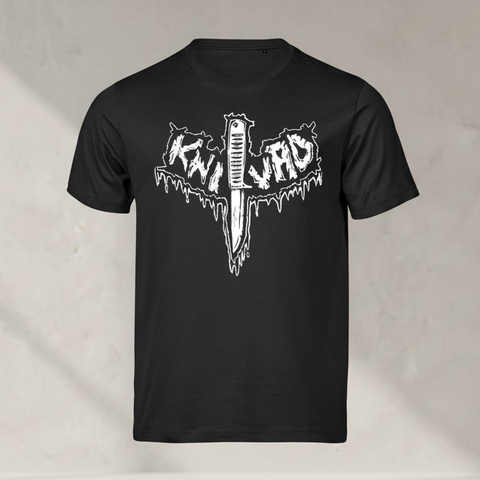 Knivad Logo Tee – Svart