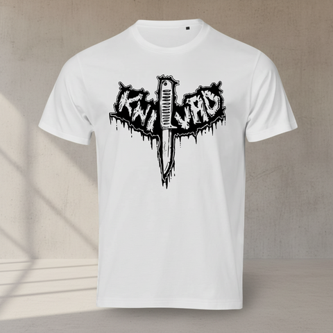 Knivad Logo Tee – Vit