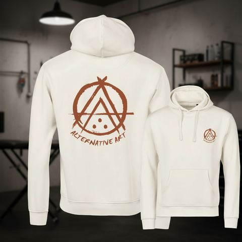 Alternative Art Logo Hoodie – Natural