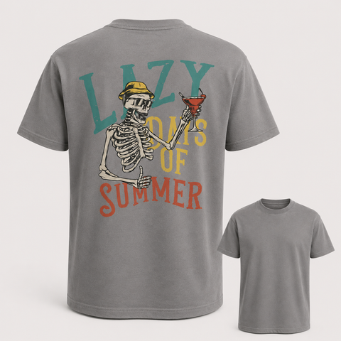 Lazy Days Oversized Tee – produktbild 1