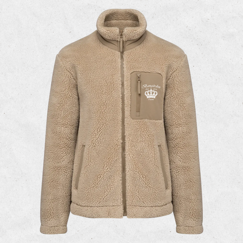 Bangården Fleece – Wet Sand / Driftwood