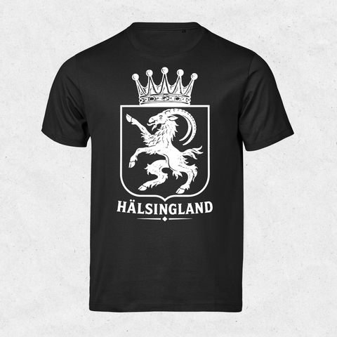 Heritage Tee – Hälsingland – Svart