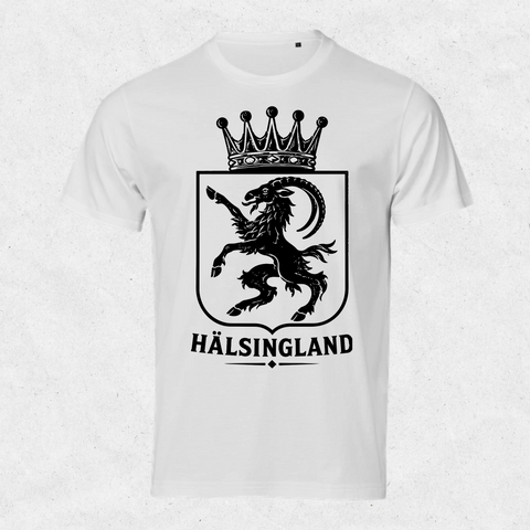 Heritage Tee – Hälsingland – Vit