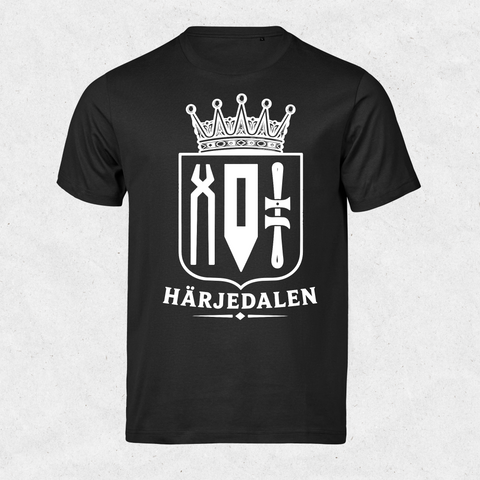 Heritage Tee – Härjedalen – Svart