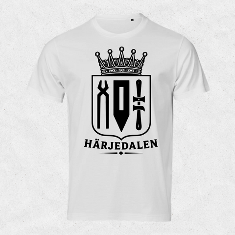 Heritage Tee – Härjedalen – Vit