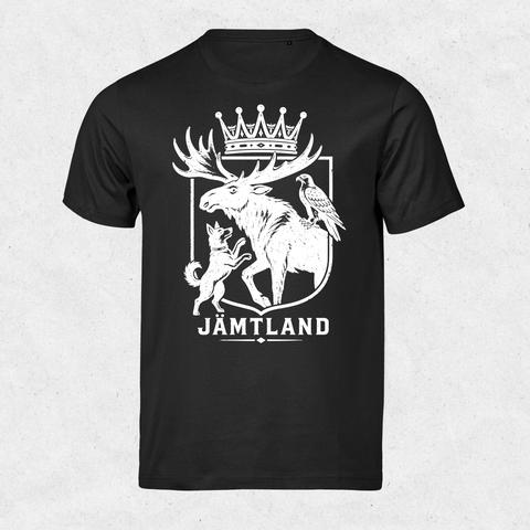 Heritage Tee – Jämtland – Svart