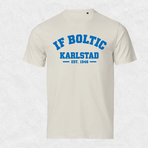 BOLTIC College Tee Ecru