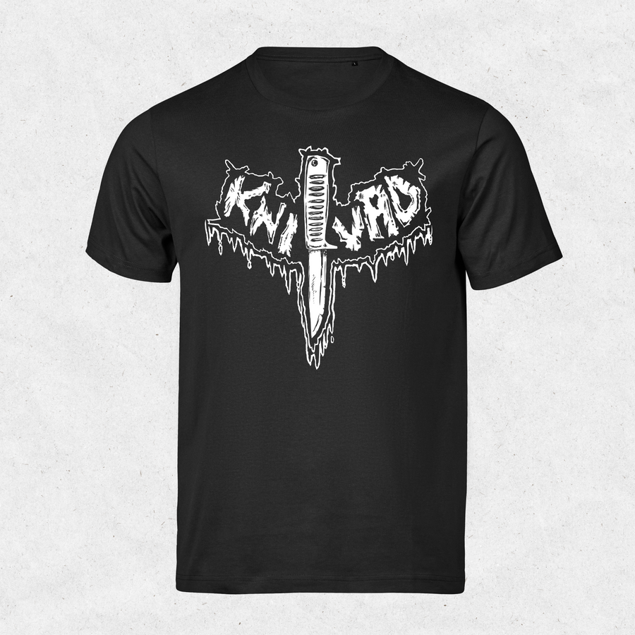 Knivad Logo Tee – Svart