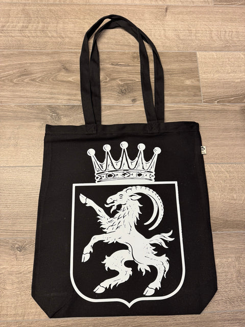 Heritage – Hälsingland – Canvas Tote – Svart