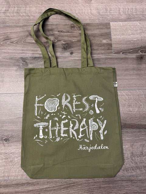 Forest Therapy – Canvas Tote – Härjedalen – Moss