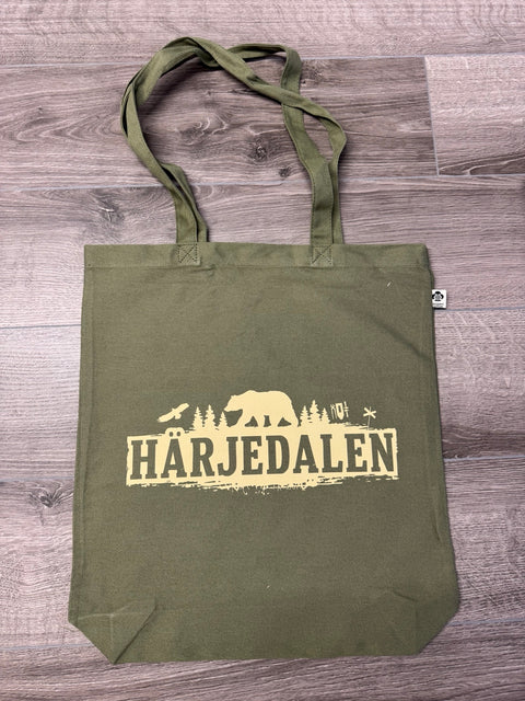 Härjedalen Original – Canvas Tote – Moss