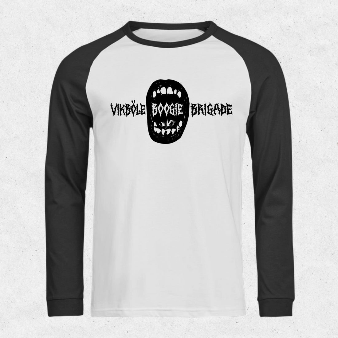 Vikböle Logo Baseball LS Tee