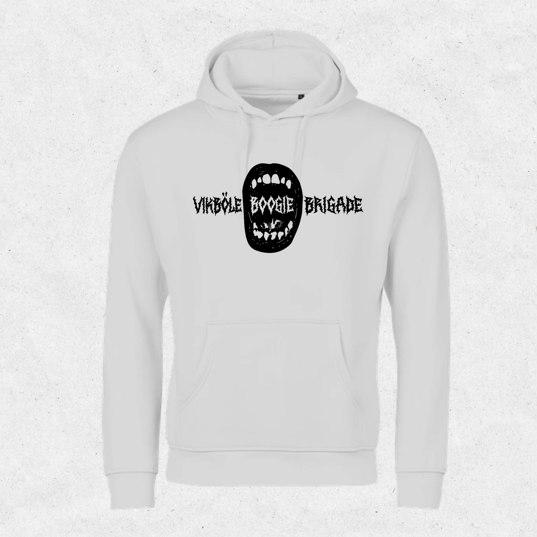 Vikböle Logo Hoodie – Vit