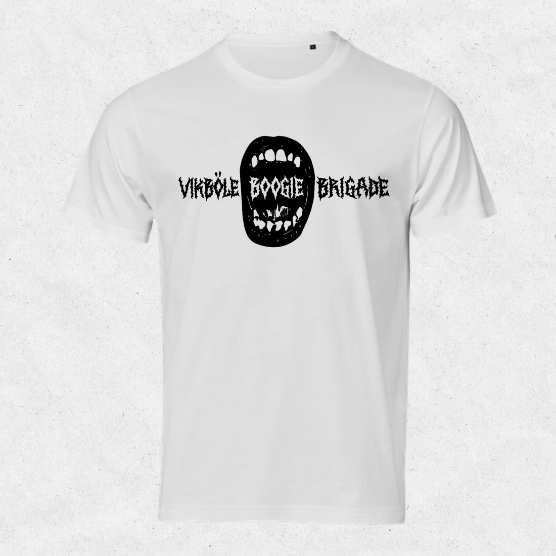 Vikböle Logo Tee – Vit